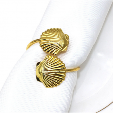 Western Restaurant European Napkin Storage Luxury Metal Napkin Ring thumbnail-1