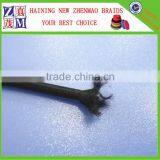 Black 4/5/6mm Braided Elastic Cord/rope Wholesale