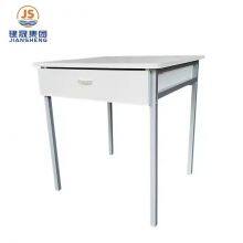 Product Descriptions From the Supplier Overview Product Description Size 700*700*750mm Desk TOP Top is MDF 18MM, PVC Edges Frame Round Tube With Powder Coating Packing Folding Legs, CKD,1 Set/Carton Color White Top,Gray Base Like,Maxima Chair RAL Product thumbnail-2
