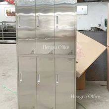 Casilleros para empleados de acero inoxidable grueso y resistente a la intemperie con diseño de espejo de maquillaje para oficinas y lugares de trabajo - OEM/ODM thumbnail-2