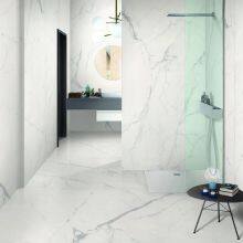 Premium White Cararra Large Format Thin Porcelain Slab From China thumbnail-1