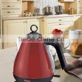 New Design Red Color Stainless Steel Electric Kettle thumbnail-1