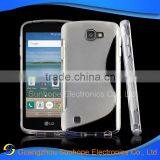 Wave Pattern Tpu Soft Skin Cell Phone Case For LG Zone 3 VS425PP Case