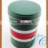 High Quality Round Tin Box/tin Tea Box for Storage
