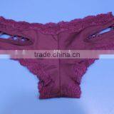 2016 Lastest Designed Sexy Lace Panty for Lady ,wholesale Fashion Nightwear Panty thumbnail-6