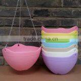 flower hanging pot plastic bonsai pots