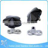 Top Beautiful Stone Titanium Base Implant Piercing Microdermal Body Jewelry thumbnail-4