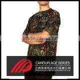 China OEM Service Cotton Lycra Fabric Anti - Wrinkle Army Green Camouflage T-shirt thumbnail-2