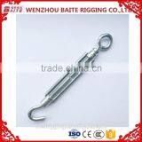 European Type Turnbuckle,ZP Carbon Steel Drop Forged Galvanized US Type Heavy Duty Wire Rope Turnbuckle thumbnail-1