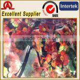 100% Polye Digital Printed Peach Fabric thumbnail-1