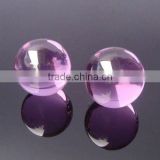 Polished glass ball