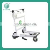 Aluminum airport luggage trolley Airport trolley cart airport trolley