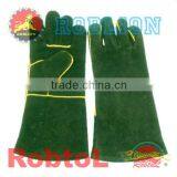 14 " Welding Gloves With Lined (item ID:GVAF)-MASRY thumbnail-1