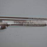 Chinese June Flower High Quality Stainless Steel Speical Big Spoon With Chopsticks Set