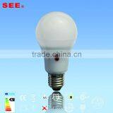 2014 9w A60 E27 auto led bulb 360 degree CE ROHS