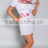 Party Sexy Hot Nude Nurse Doctor Costume Dress Clothes thumbnail-2