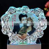 Crystal Heart Shape Photo Frame For Wedding Decoration&Gift