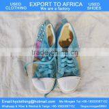 Big Stock of First Class Lady's Second Hand Shoes Used Canvas Shoes Export for Africa thumbnail-1