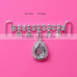 Stock hot selling Factory price rhinestone connector for headband/hairwear(RC-2020)