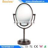 Antique Copper Two Way Mirror LED Thin Bedroom Decorative Table Mirror thumbnail-2