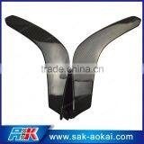Fashionable Car Front Bumper Lip Spoiler 2pcs Splitter thumbnail-2