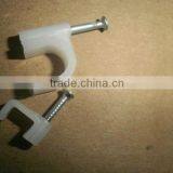 Supply Nail Wire Clips/plastic Cable Clips/nail Cable Clamps 18mm thumbnail-1