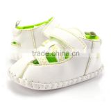A-bomb Lichee Pattern Solf Leather Outdoor Rubber Sole Breathable Baby Girls Sandles/baby girls prewalker shoes