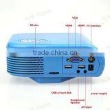 Portable Mini 1080P HD Multimedia LED Projector Home Cinema Video TV VGA 2*USB 2*HDMI thumbnail-5