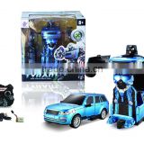 Smart One Key Deformation Remote Control Robot Cars, Electric Toys, Giving The Child a Birthday Gift Christmas Gift