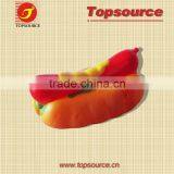 Mini Cheap Soft Vinyl Hot-dog Shaped Kids Dog Pet Toys for Promotion thumbnail-1
