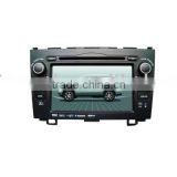 Car multimedia system with gps ipod disc radio, TV, bluetooth for Honda-CRV