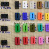 16 18 20 22mm Casi Watch Strap Silicone Keeper Retainer Loop Hoop Rubber Retaining Ring thumbnail-3