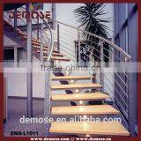 Modern Railing Stair With Colorful Led Light thumbnail-1
