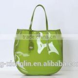 Transparent/colored transparent tpu raw materials for lady's beasutiful handbags