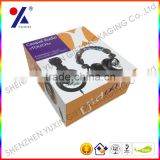 Rectangle packaging box with customized size and design For headset