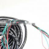 2016 Black Diameter 6mm 33Ft.(10M) Spiral Cable Wire Wrap Tube PC Manage Cord thumbnail-4