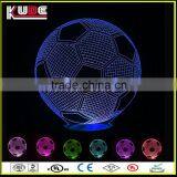 Hotel Bedroom Battery Supply Decorative Led Lamp With Remote