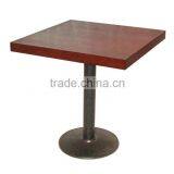 2014 Hot Sales Restaurant Table With Chrome Leg thumbnail-3