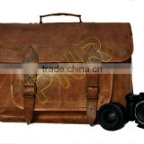 Vintage Handmade Genuine Leather Camera Bag / DSLR Case