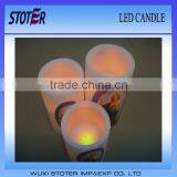 Cheap Led Candle Printed for Church