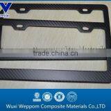 USA Vehicle Car Carbon Fiber License Plate,Car Licesne Plate Frame thumbnail-1