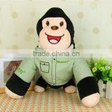 Kanou Company Customize 6" stuffed animal long arms monkey with t-shirt LOGO print