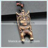 Resin Tiki Statuette Hawaiian God Small Figurine thumbnail-4