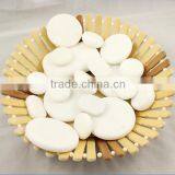 Wholesale Hand Made White Marlbe Cold Face Stone thumbnail-3