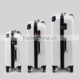 New 3PCS Silver Carry On Luggage Set Trolley Suitcase Travel Bag Spinner ABS PC thumbnail-4