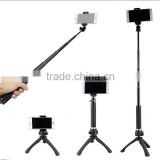 Fotopro Mini Tripod Sets Selfie Stick, Mobile Phone Adapter, Bluetooth Remote Shutter Release for the Camera, iPhone, Sam