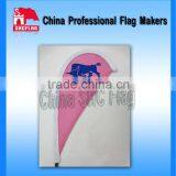 Indoor Banner Decorative Beach Flag With Fiberglass Rod