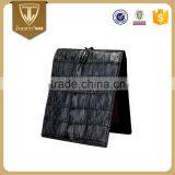 Mytest Handmade Luxury Crocodile Leather Business Billfold Men Crocodile Wallet