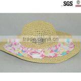 Hand Made Floppy Wholesale Paper Straw Hat thumbnail-2
