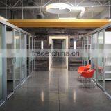 Lowest Cost Aluminum Frame Wall Glass Office High Partitions thumbnail-5